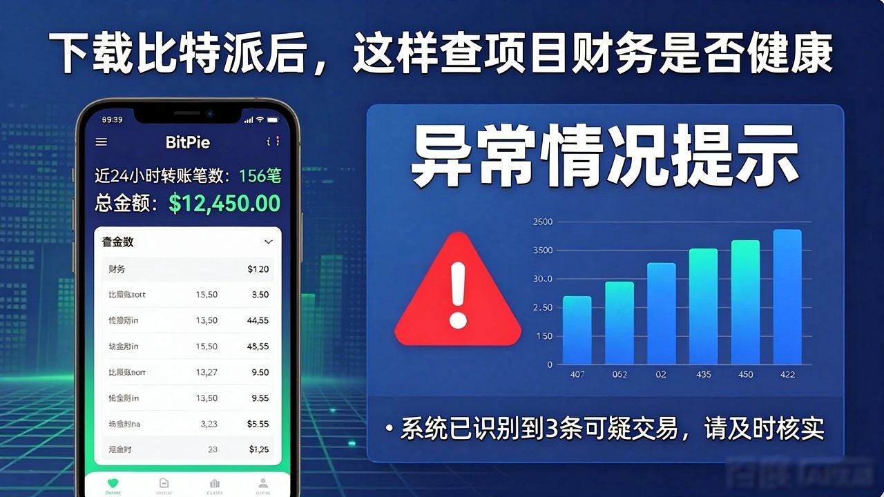 下载比特派后，这样查项目财务是否健康