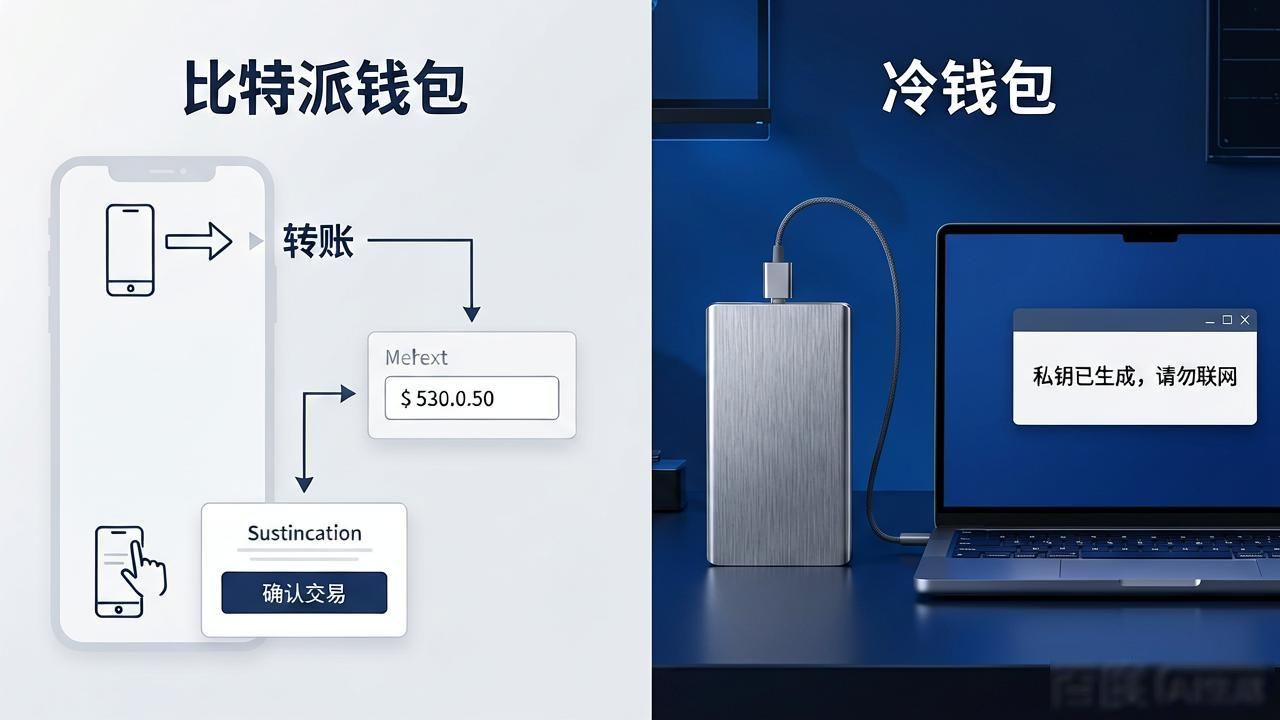 比特派钱包 vs 冷钱包：操作流程到底差在哪？