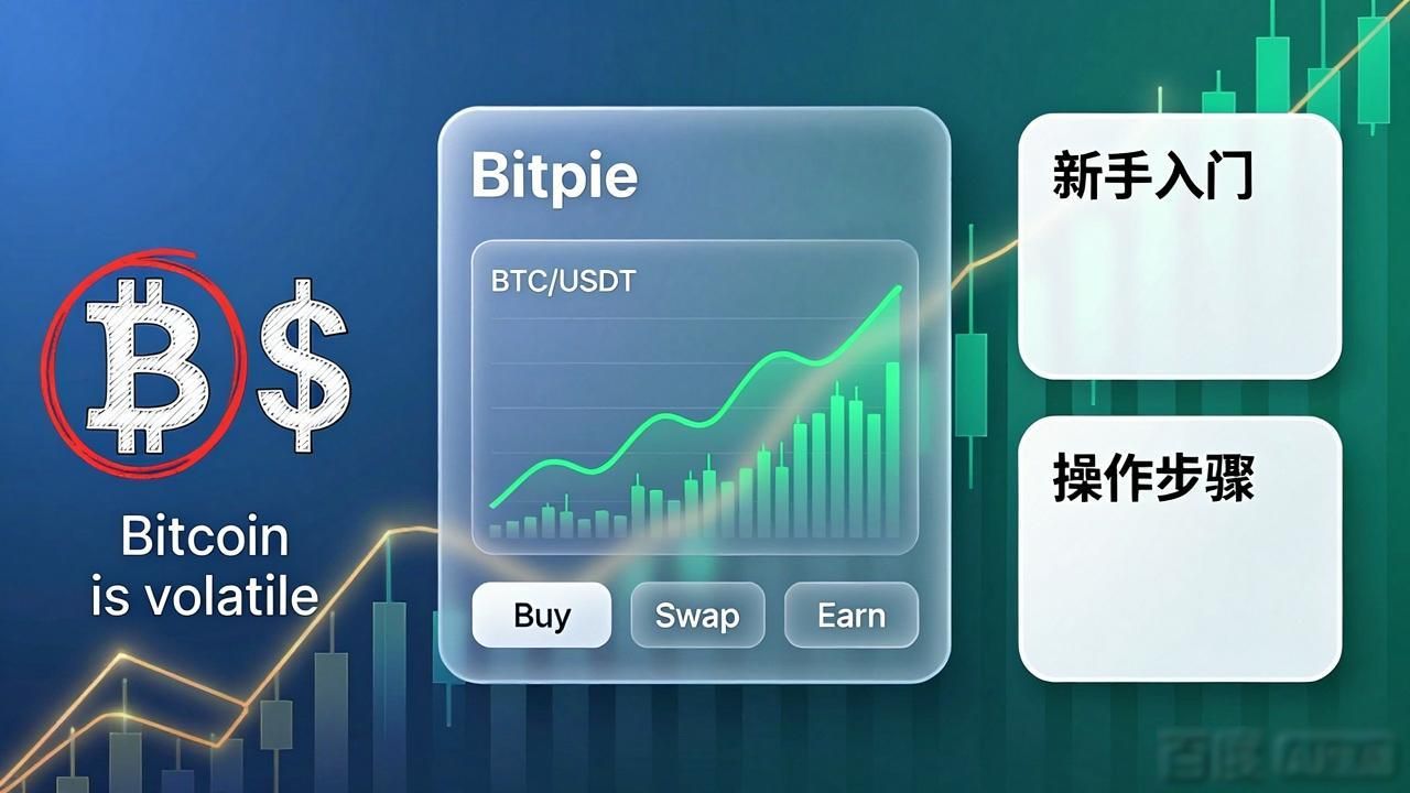 比特币涨跌不定，未来如何布局？Bitpie钱包新手操作指南