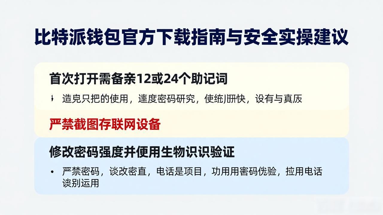 比特派钱包官方下载指南与安全实操建议