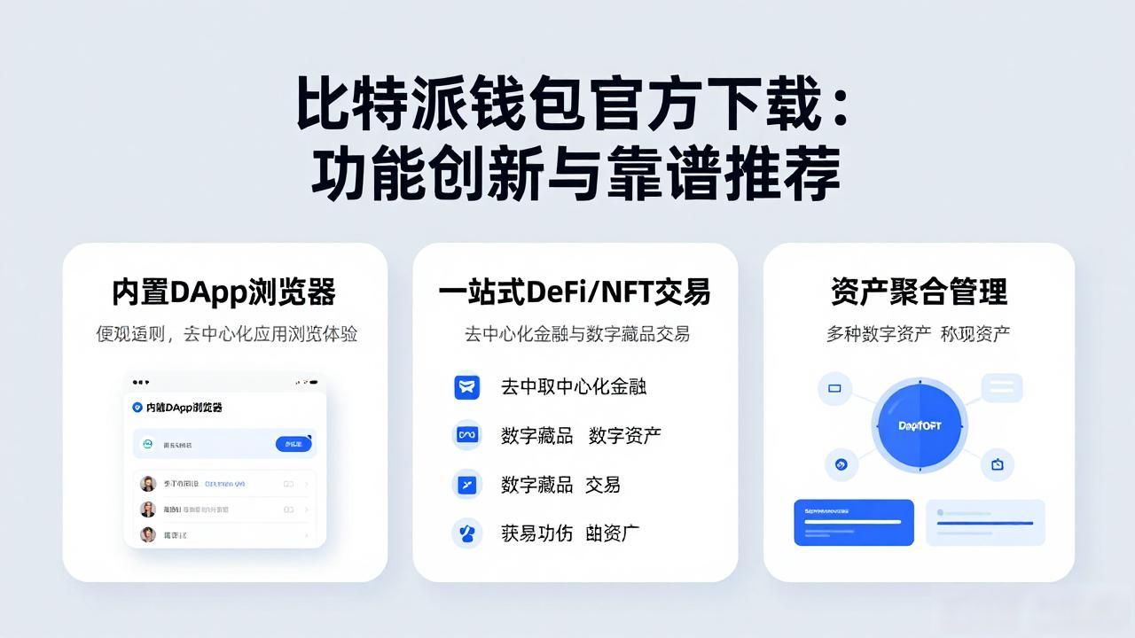 比特派钱包官方下载：功能创新与靠谱推荐