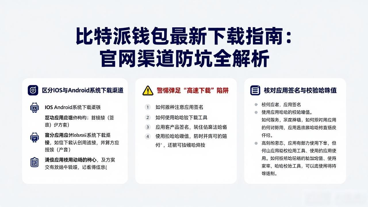比特派钱包最新下载指南：官网渠道防坑全解析
