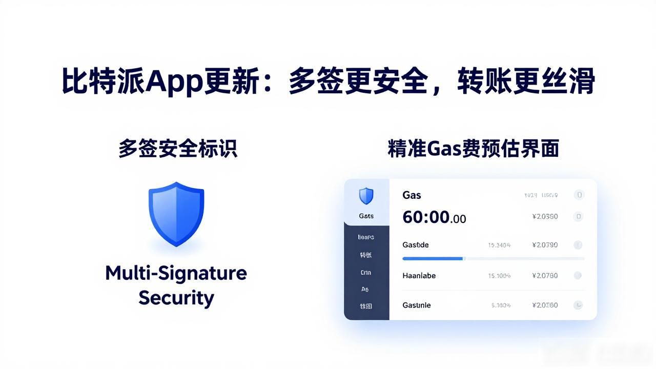 比特派App更新：多签更安全，转账更丝滑