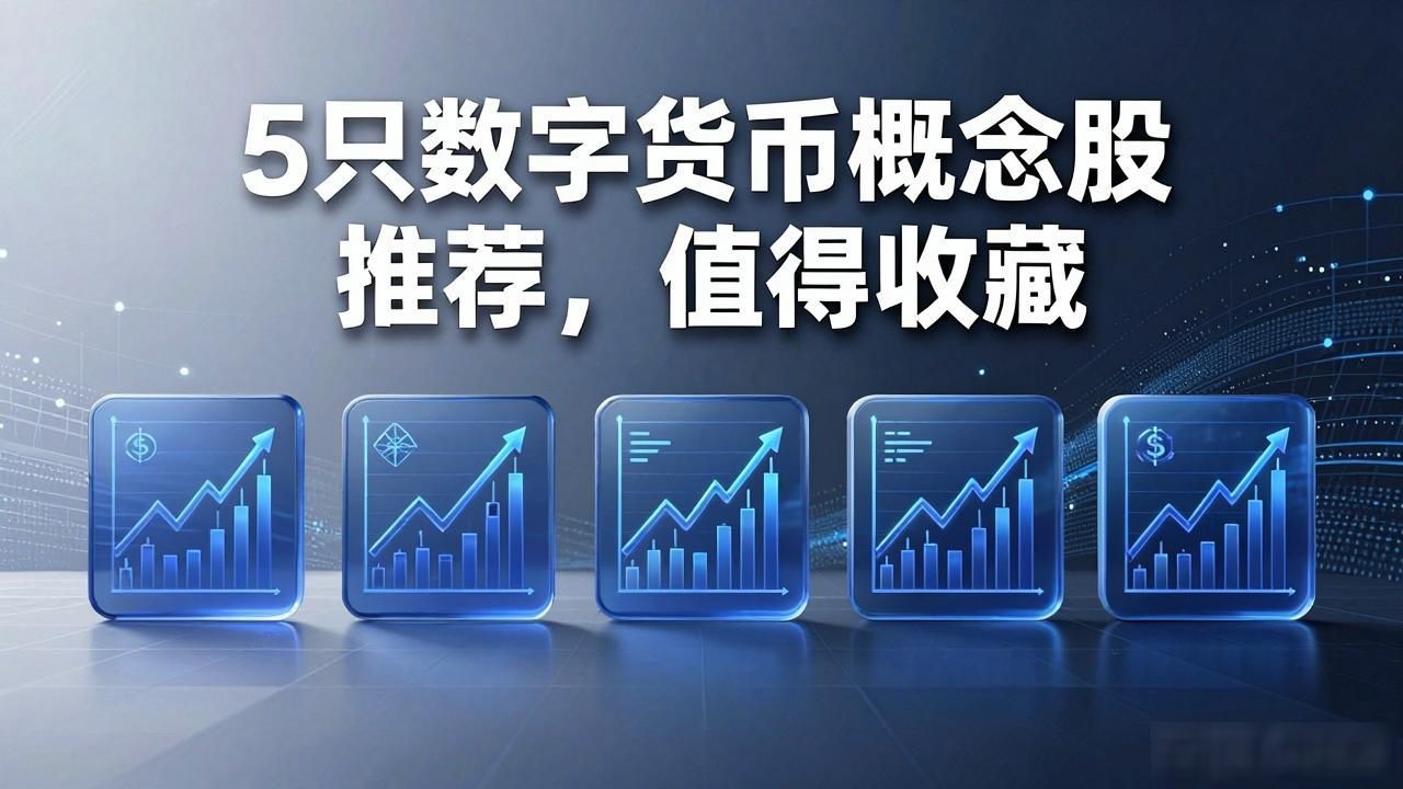5只数字货币概念股推荐，值得收藏