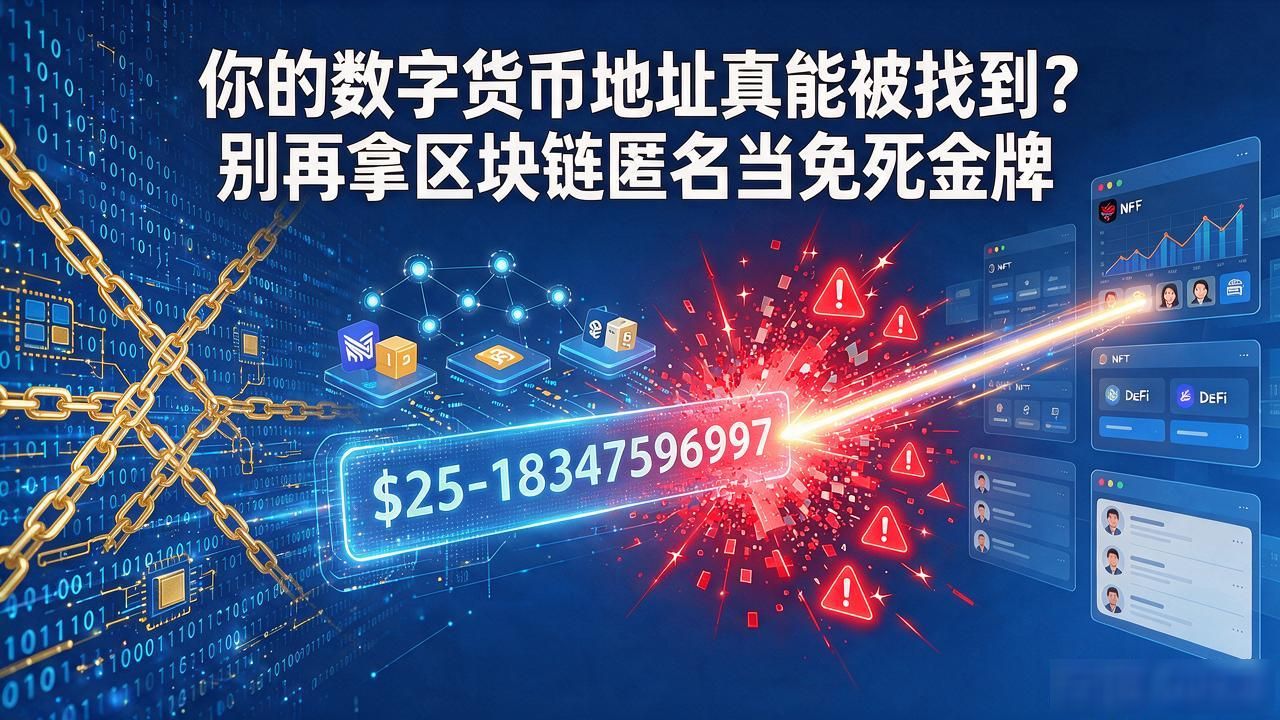 你的数字货币地址真能被找到？别再拿区块链匿名当免死金牌