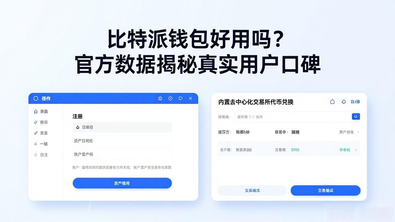 比特派钱包好用吗？官方数据揭秘真实用户口碑
