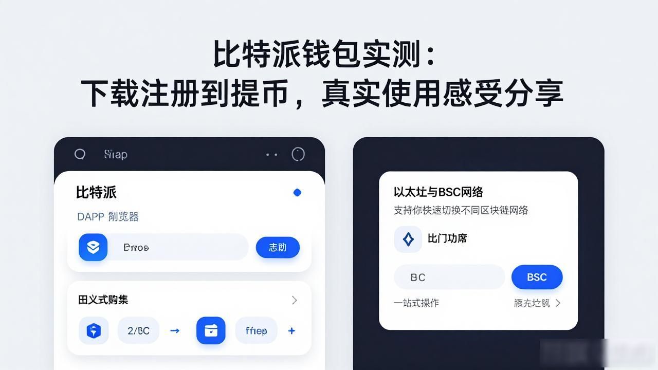 比特派钱包实测：下载注册到提币，真实使用感受分享