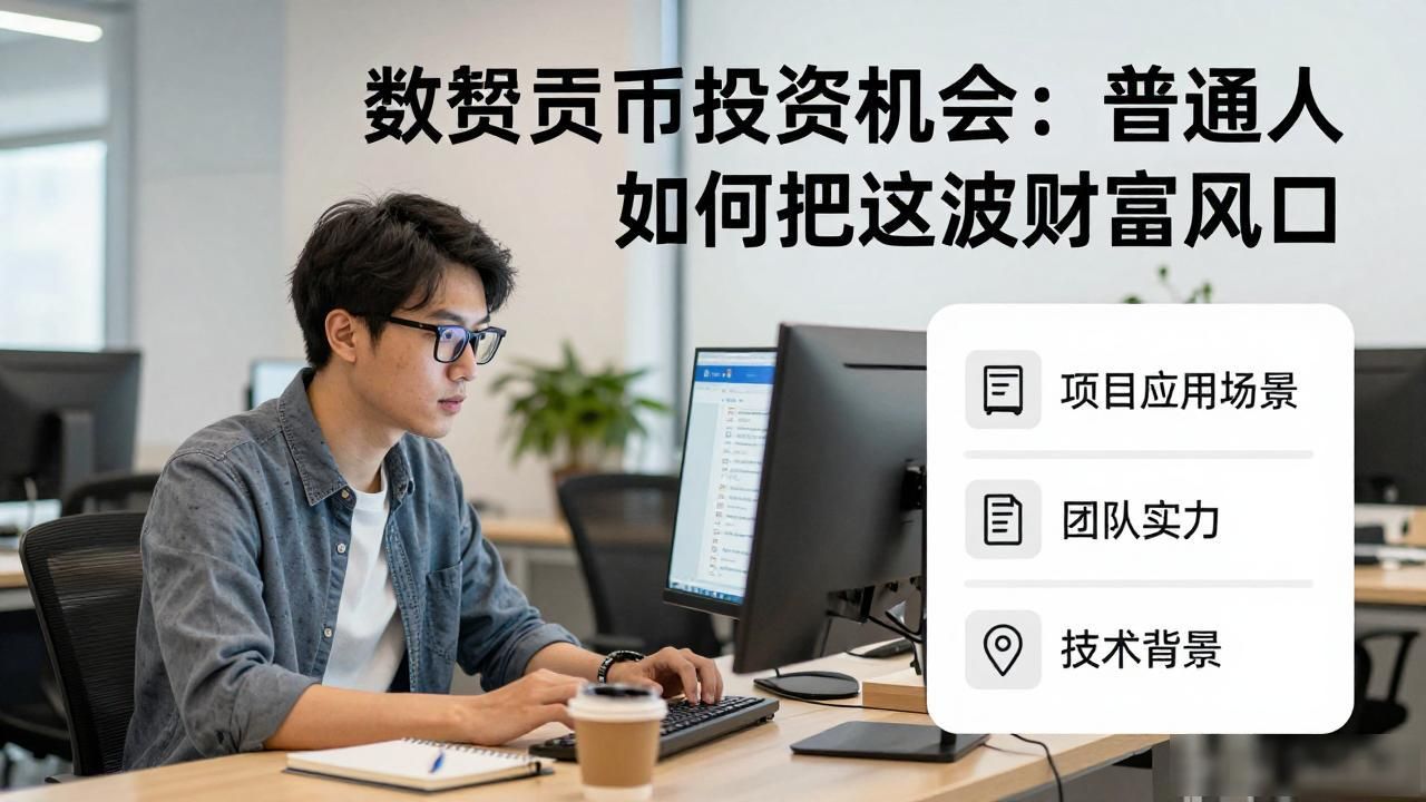 数字货币投资机会：普通人如何把握这波财富风口