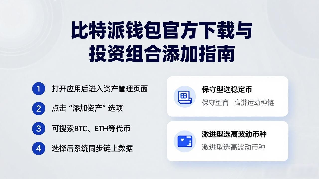 比特派钱包官方下载与投资组合添加指南
