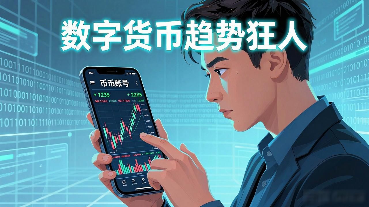 盯紧数字货币趋势狂人，把握币圈风向标