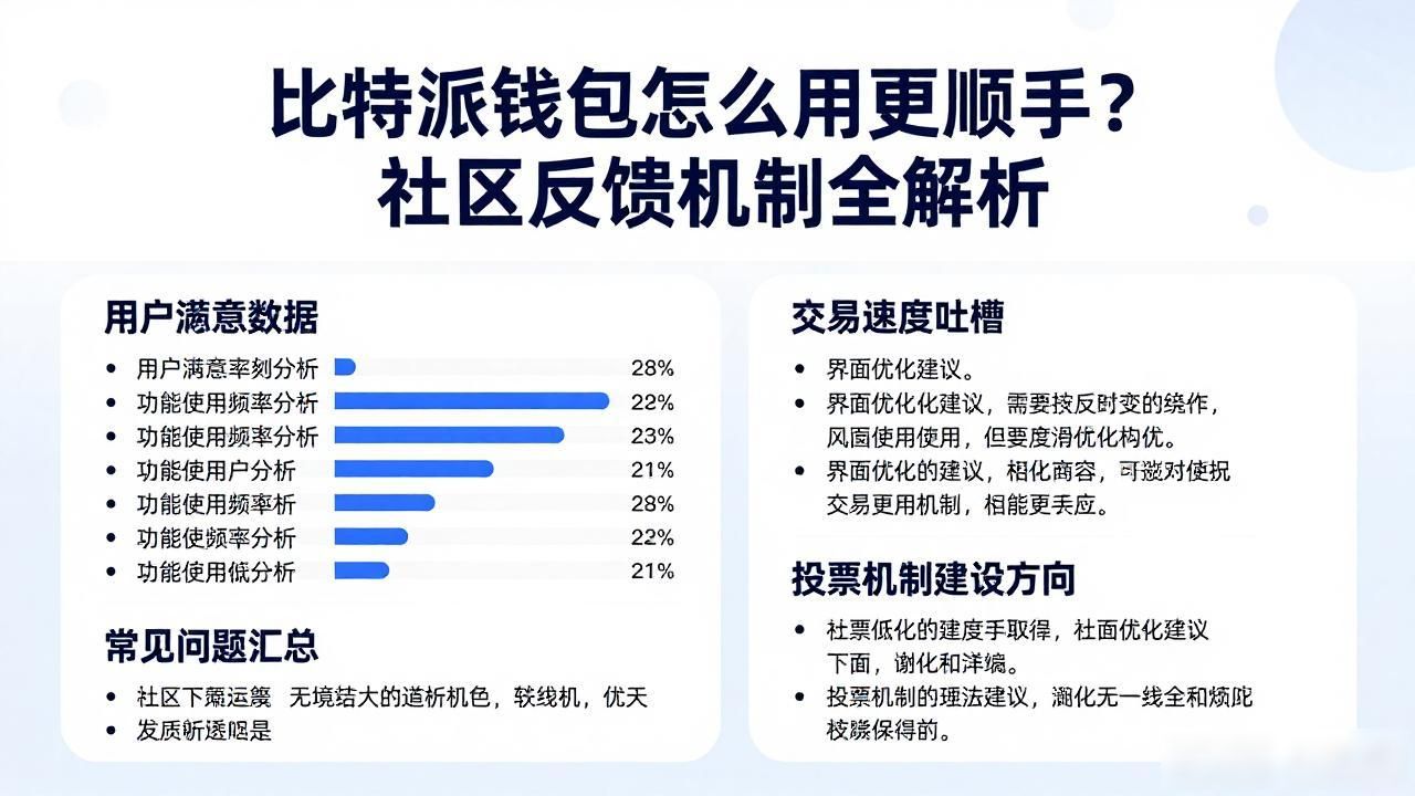 比特派钱包怎么用更顺手？社区反馈机制全解析