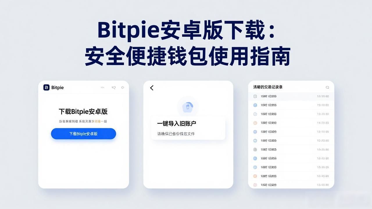 Bitpie安卓版下载：安全便捷钱包使用指南