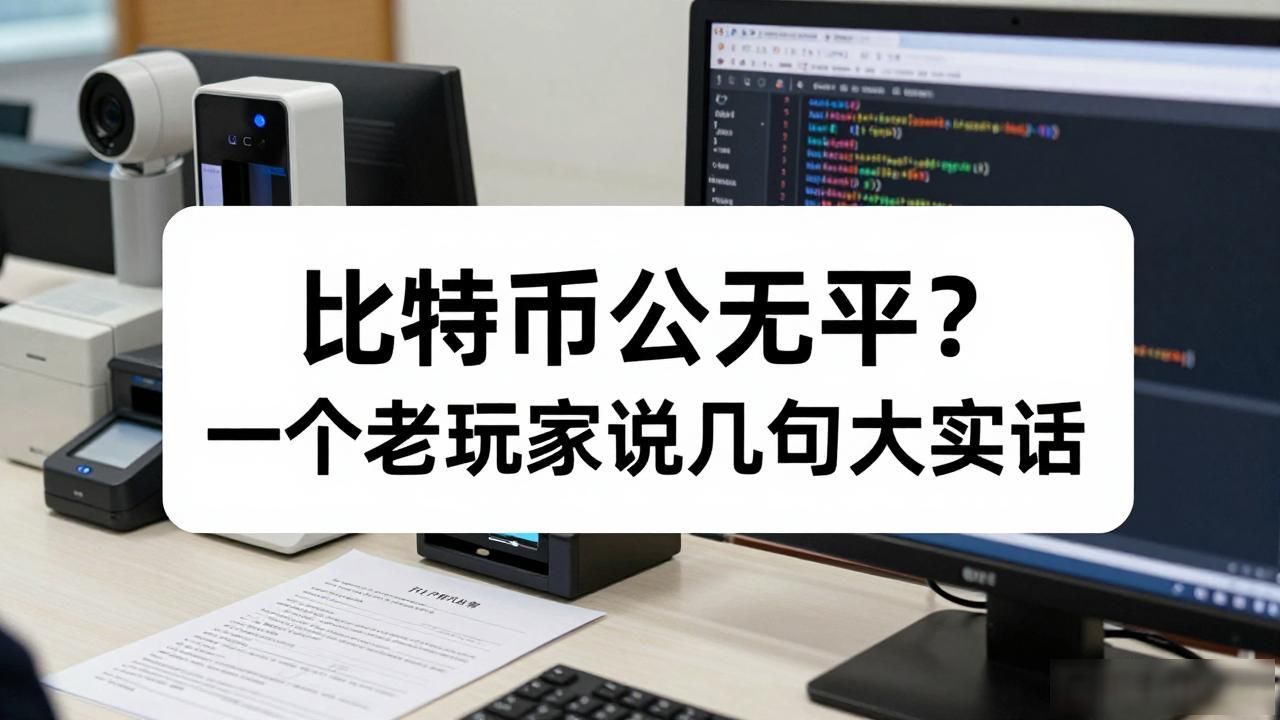 比特币公不公平？一个老玩家说几句大实话
