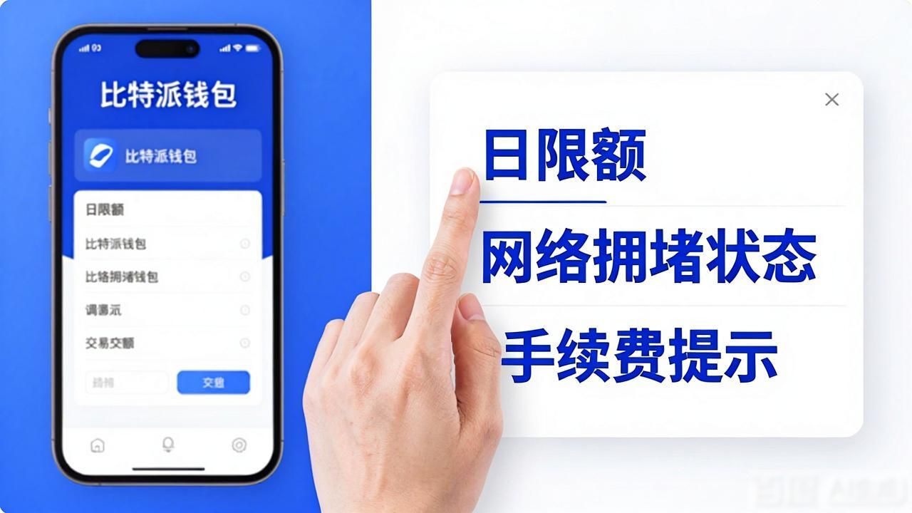 比特派钱包交易上限设置教程