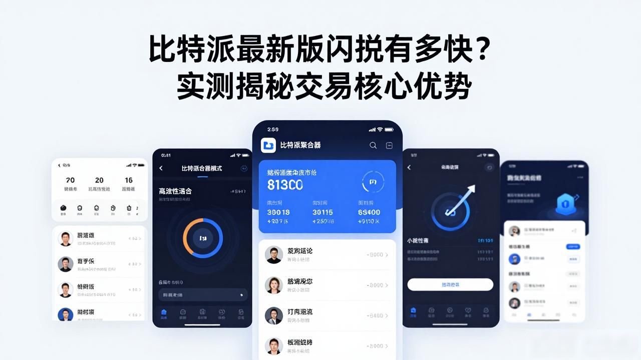 比特派最新版闪兑有多快？实测揭秘交易核心优势