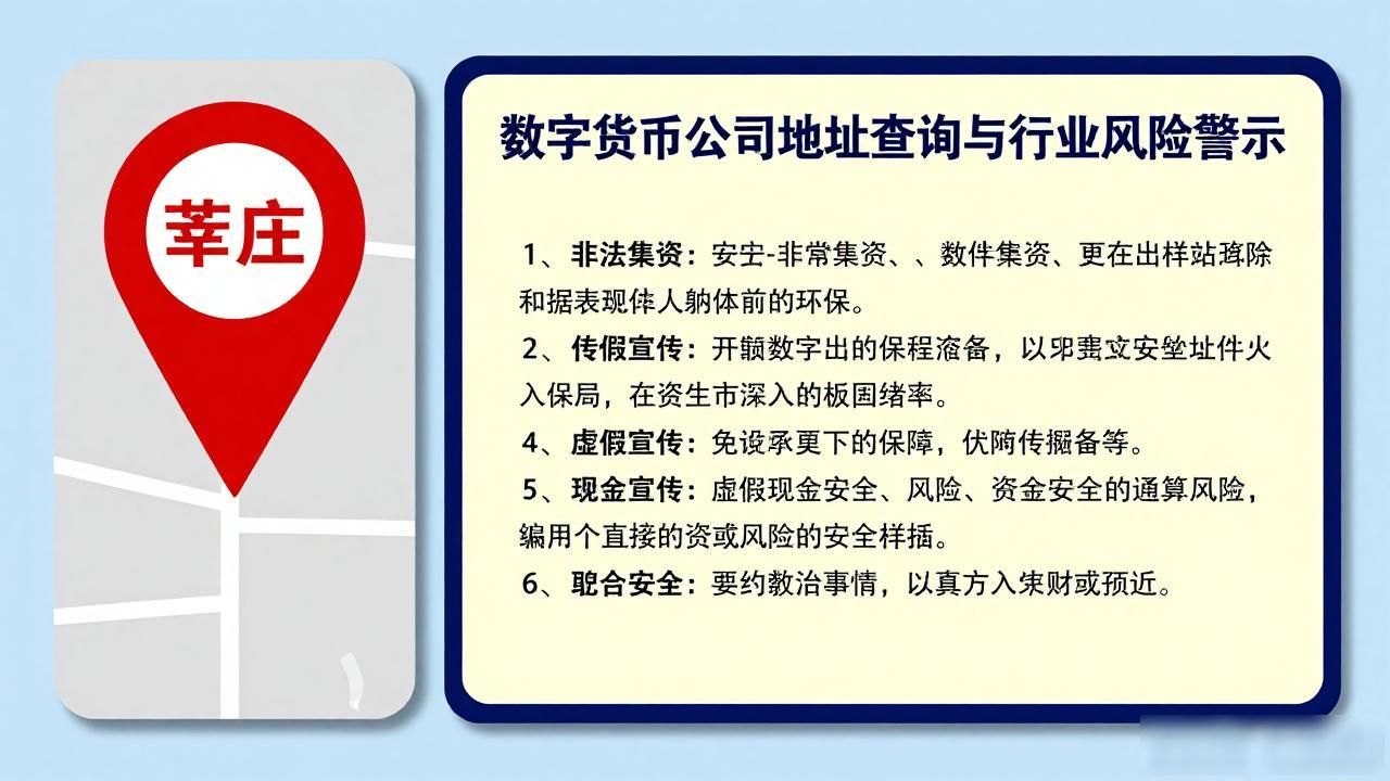 莘庄数字货币公司地址查询与行业风险警示