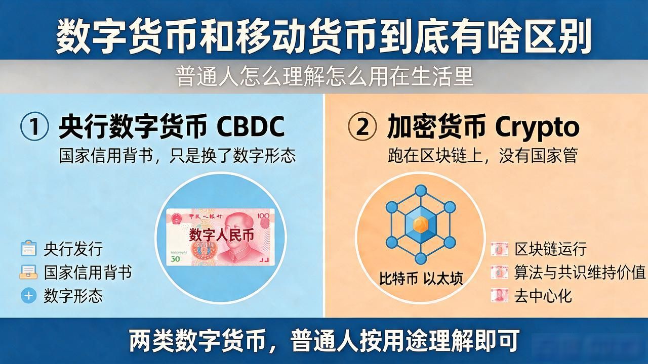 央行数字货币CBDC定义_数字货币移动货币_移动货币与数字货币的区别