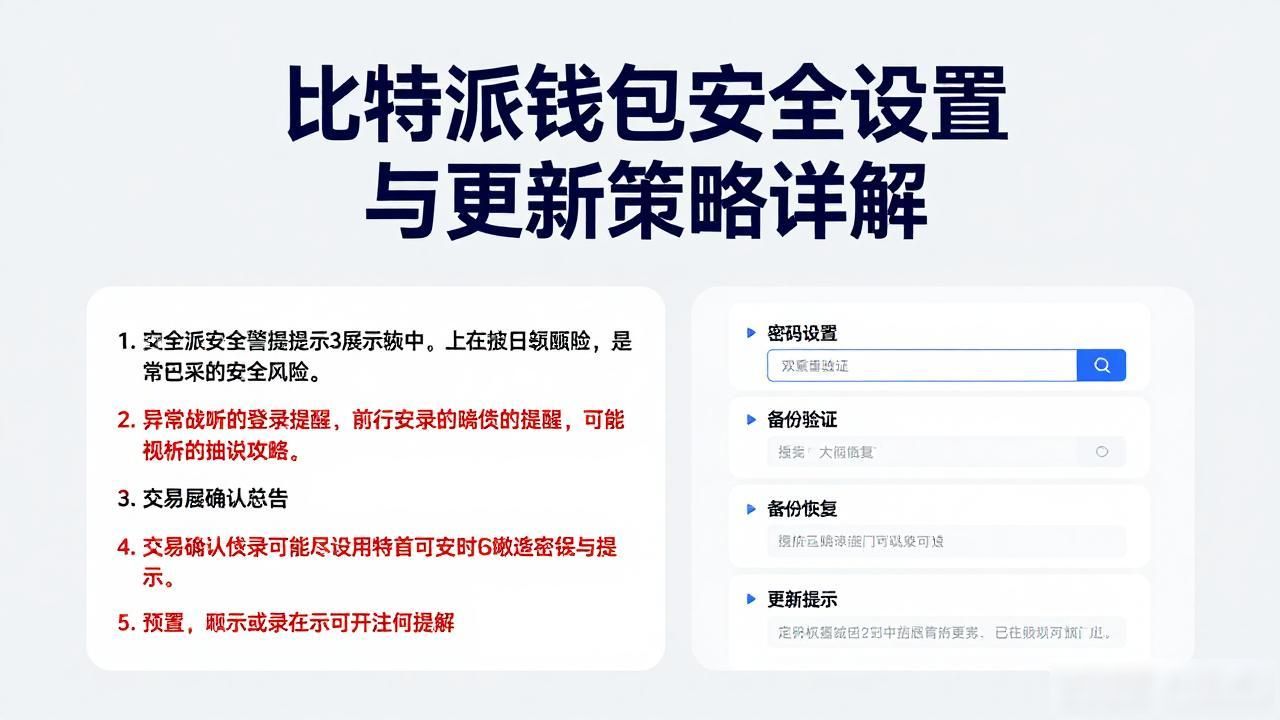 比特派钱包安全设置与更新策略详解