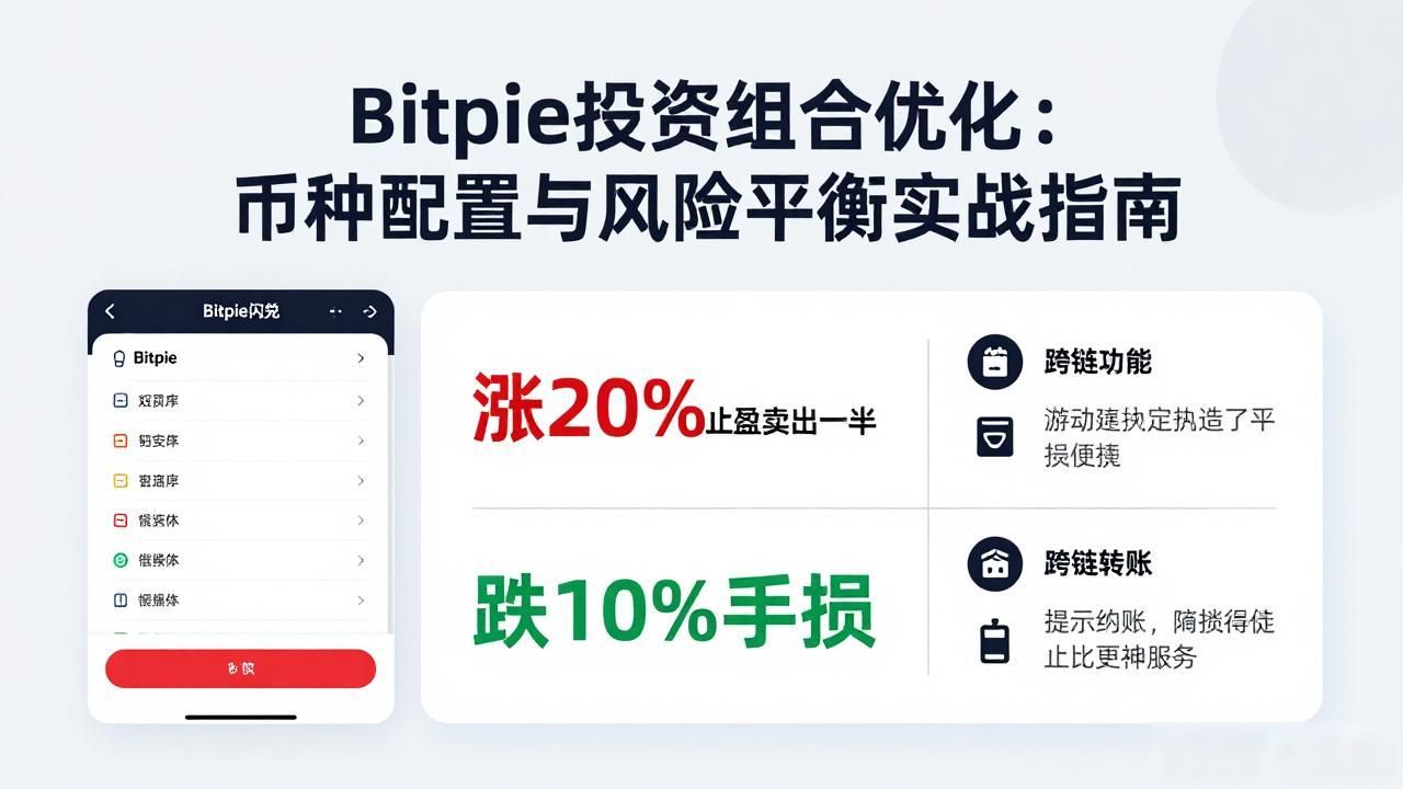 Bitpie投资组合优化：币种配置与风险平衡实战指南