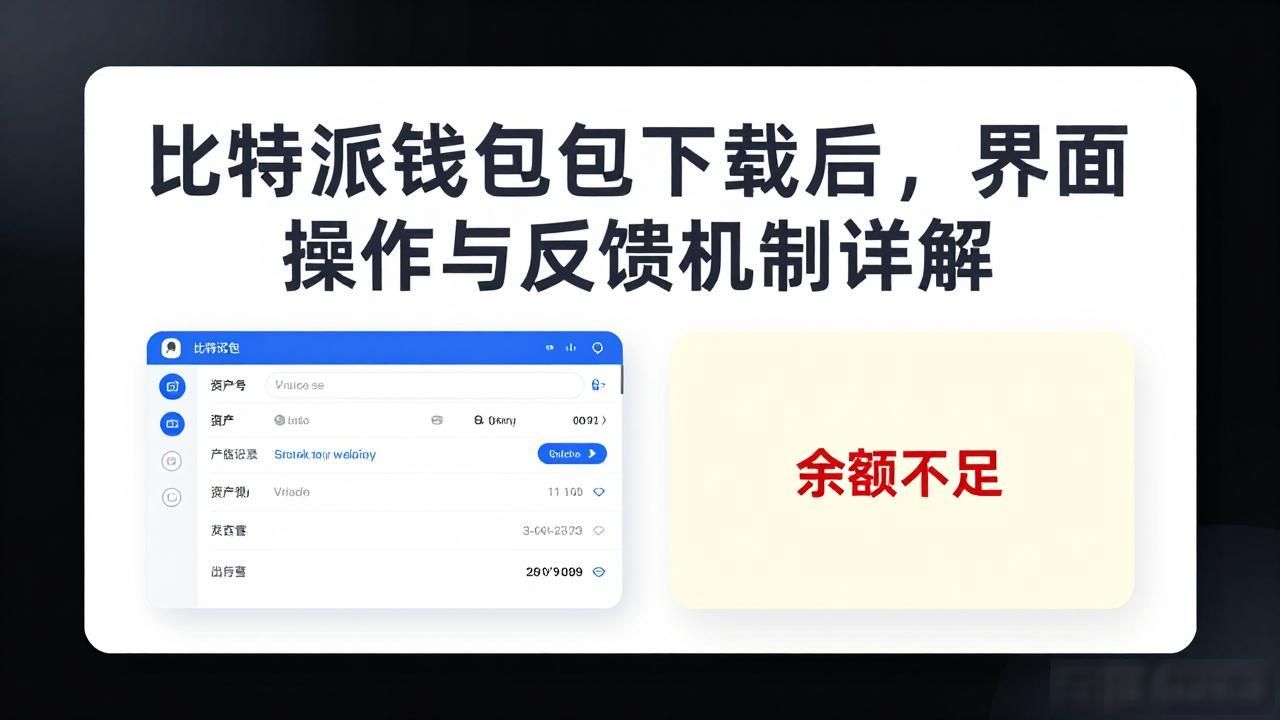 比特派钱包下载后，界面操作与反馈机制详解