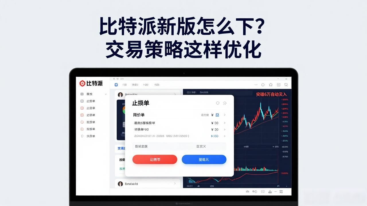 比特派新版怎么下？交易策略这样优化