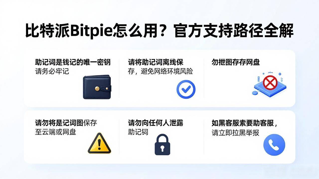 比特派Bitpie怎么用？官方支持路径全解