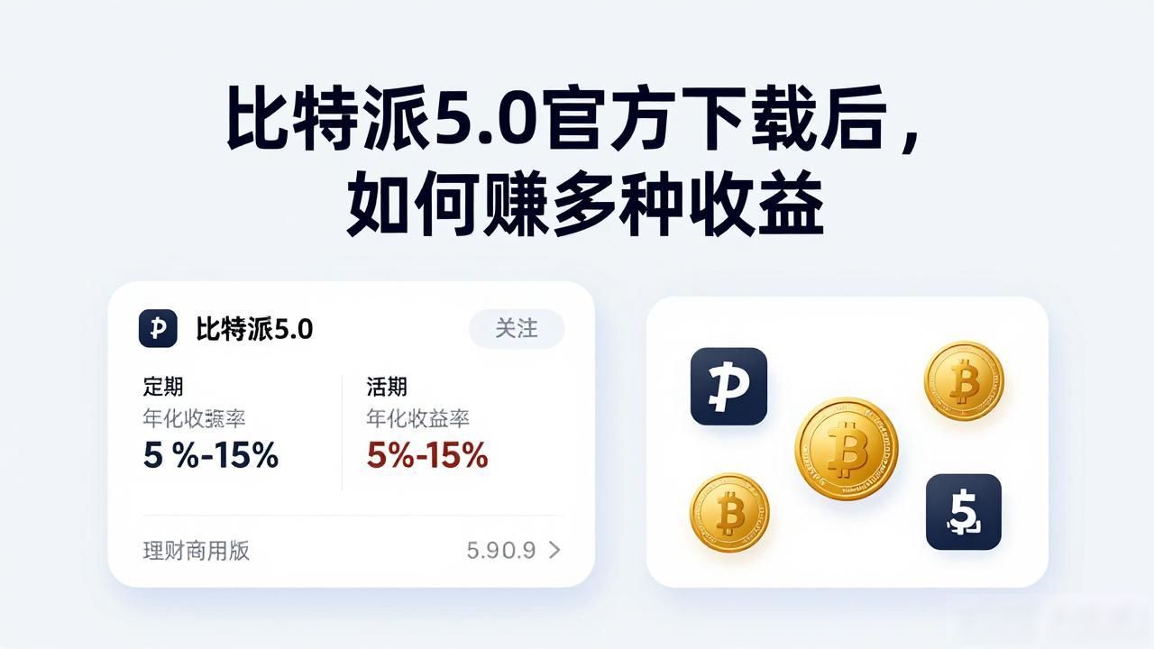 比特派5.0官方下载后，如何赚多种收益