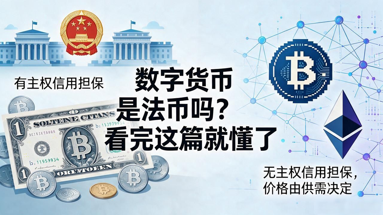 数字货币是法币吗？看完这篇就懂了