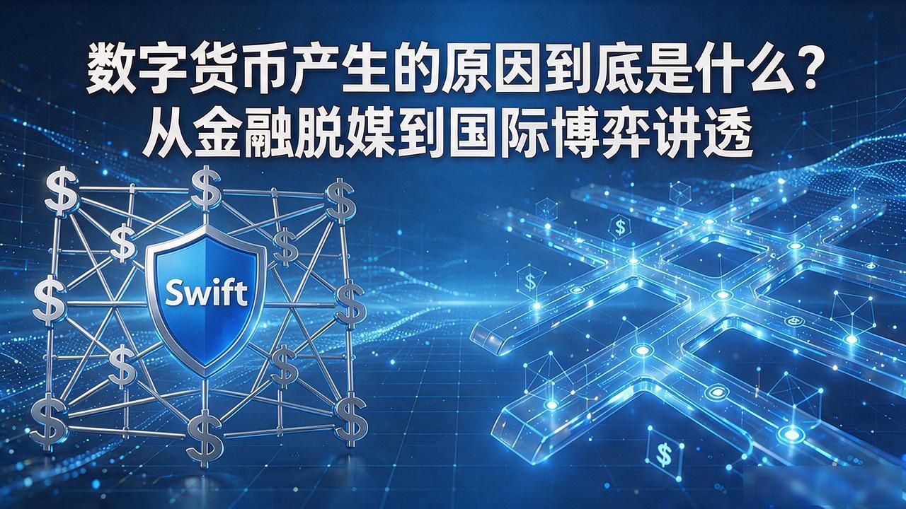原因数字货币_数字人民币 金融主权 金融脱媒