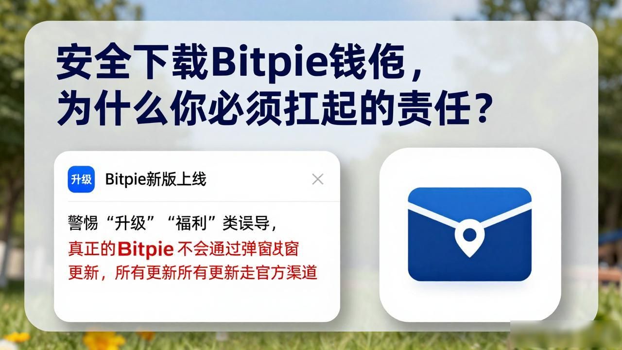 安全下载Bitpie钱包，为什么是你必须扛起的责任？