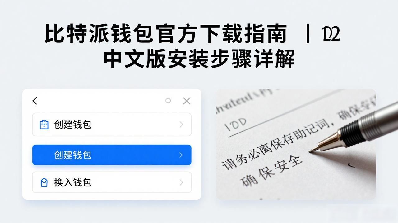 比特派钱包官方下载指南｜中文版安装步骤详解