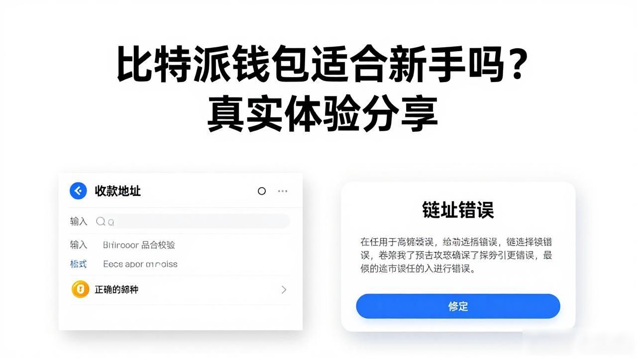 比特派钱包适合新手吗？真实体验分享