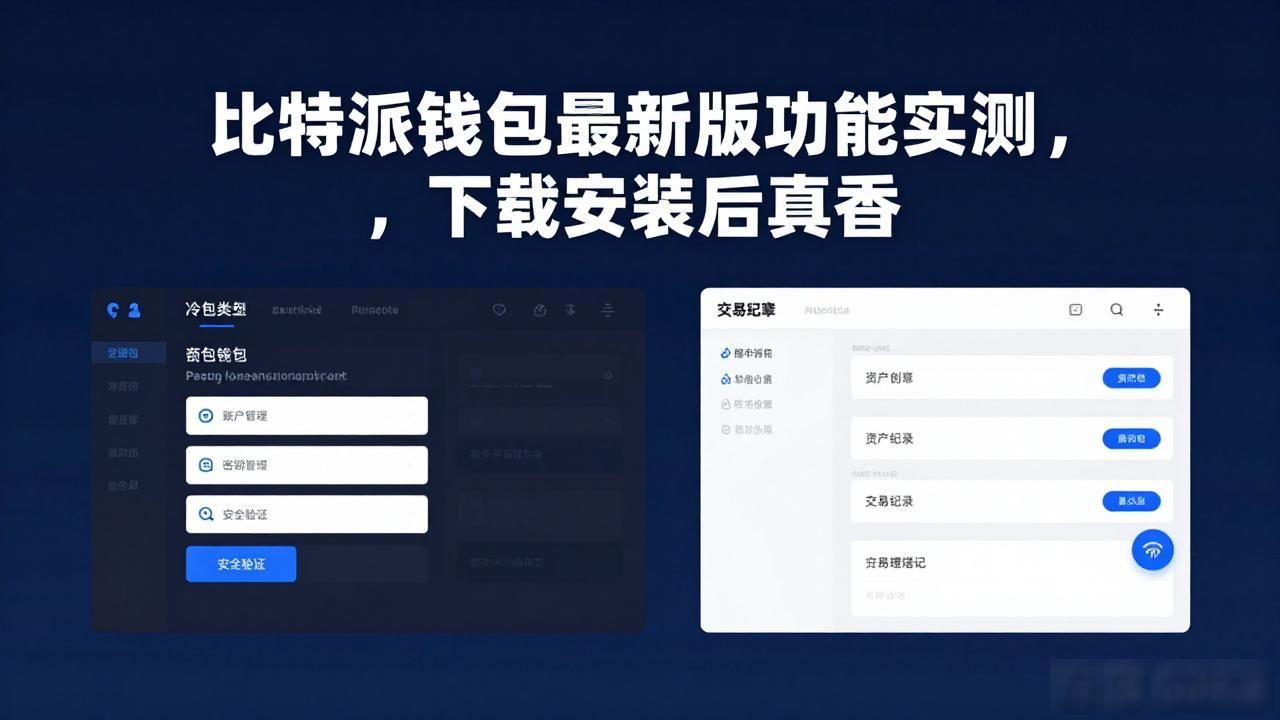 比特派钱包最新版功能实测，下载安装后真香