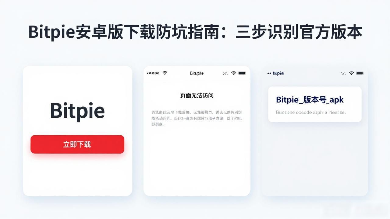 Bitpie安卓版下载防坑指南：三步识别官方版本