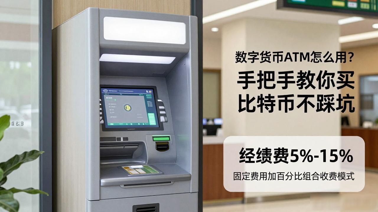 数字货币atm怎么用？手把手教你买比特币不踩坑