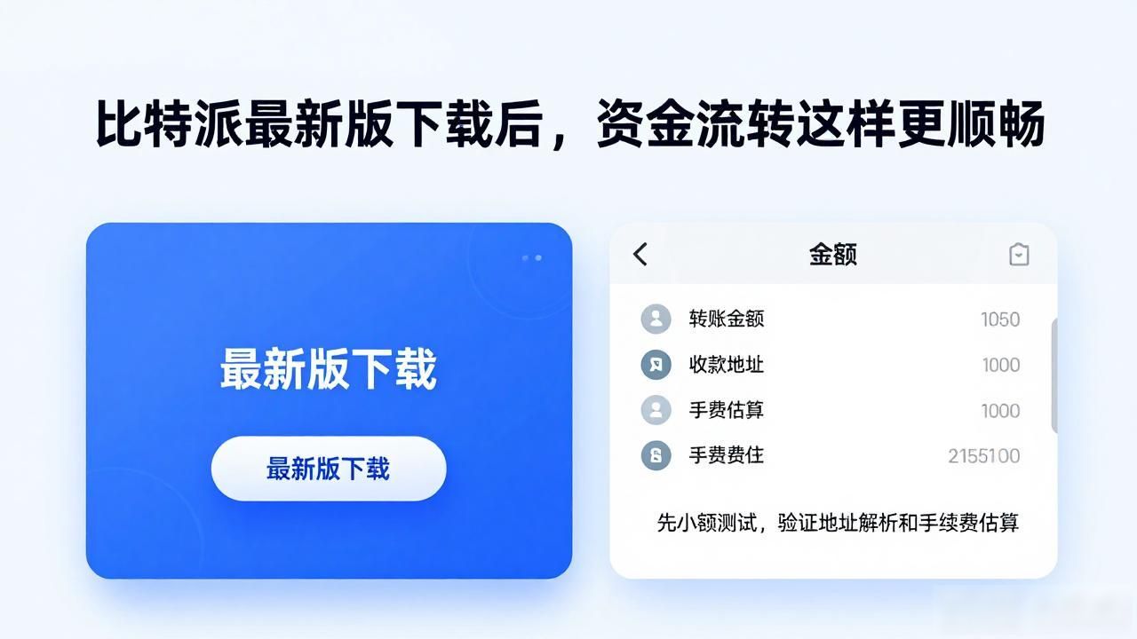 比特派最新版下载后，资金流转这样更顺畅
