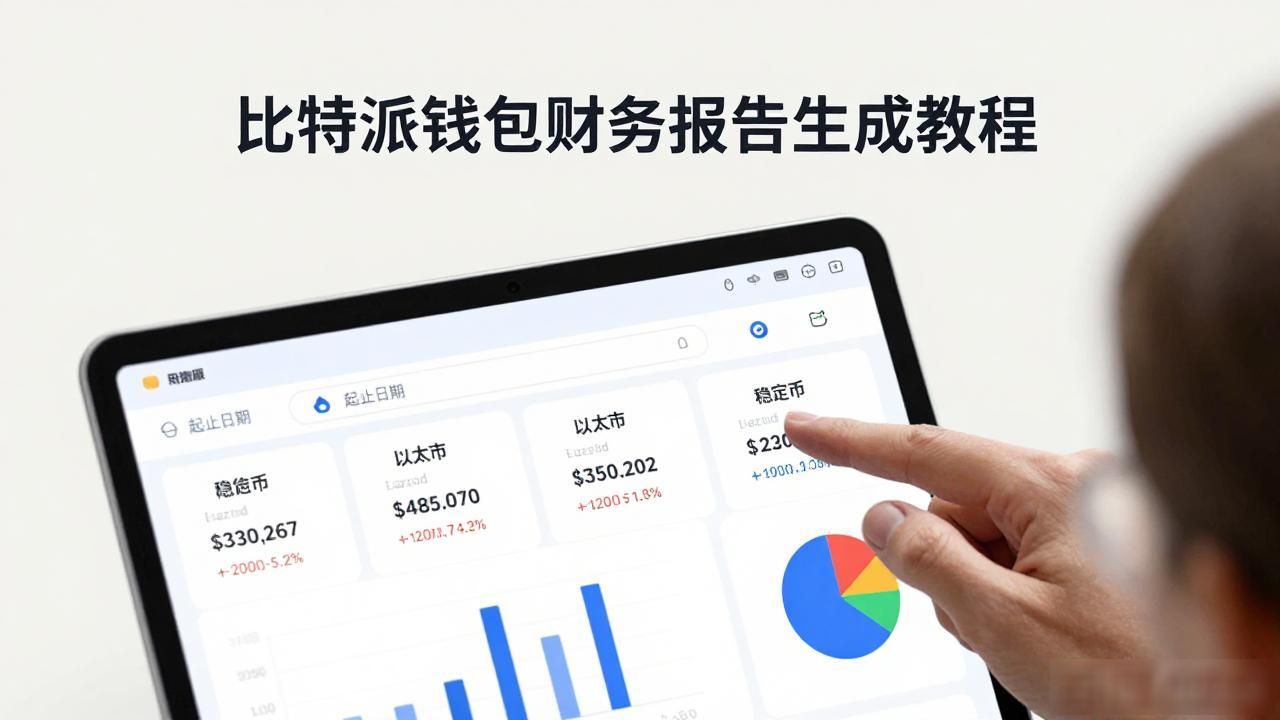 比特派钱包财务报告生成教程