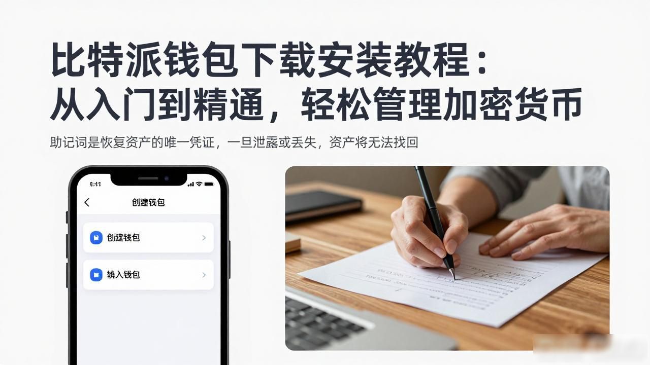比特派钱包下载安装教程：从入门到精通，轻松管理加密货币